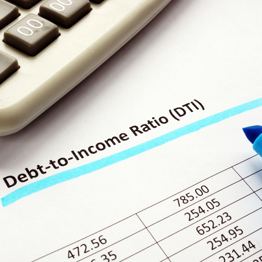 Debt to income ratio